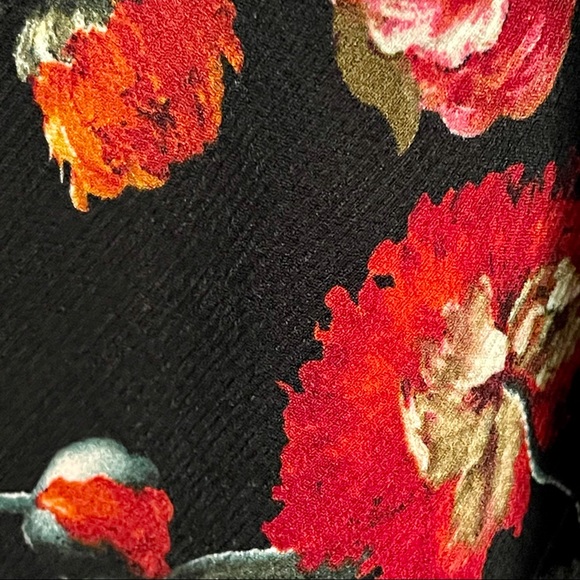 ๐ NWT Anthro Floral Foxidox w/Black Lace & Adjustable Straps - XS P - Picture 8 of 11
